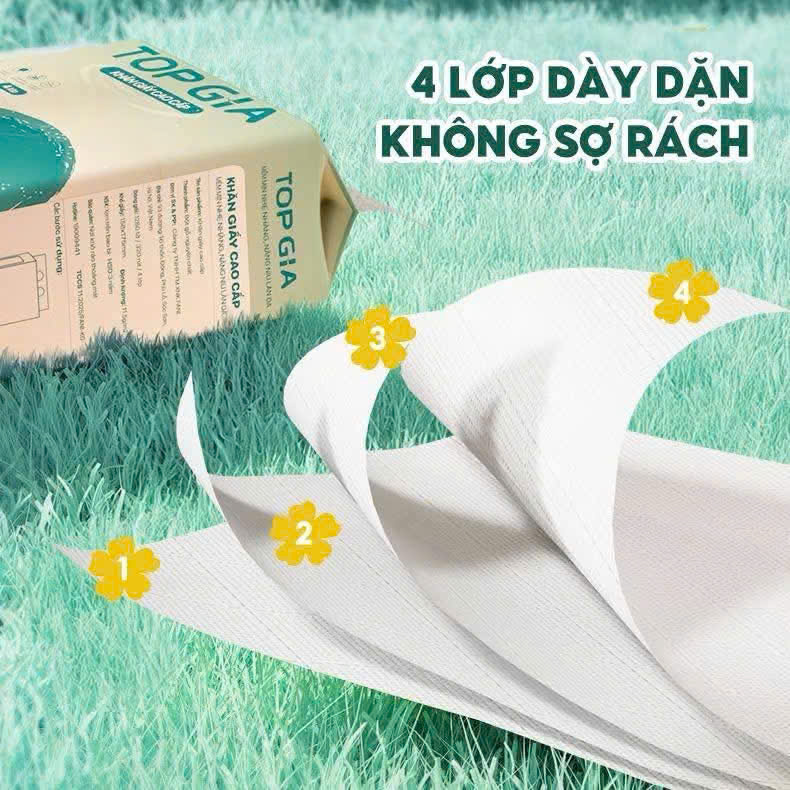 THÙNG 4 GÓI GIẤY RÚT TOPGIA CÔ GÁI CAO CẤP DÀY SIÊU DAI