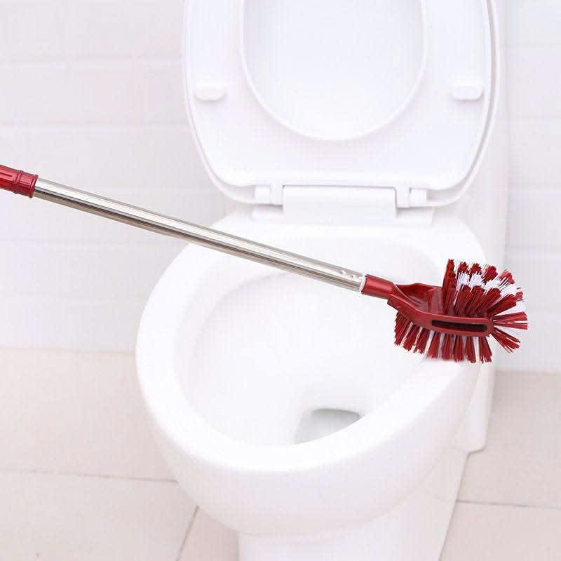 CHỔI CỌ TOILET 2 ĐẦU CÁN INOX MẪU MỚI HOT