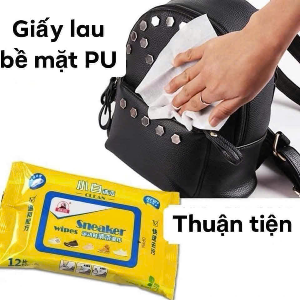 Giấy Khăn ướt lau giày thần thánh Sneaker
