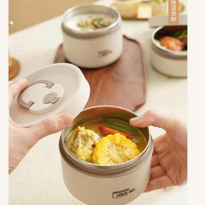 BỘ HỘP CƠM GIỮ NHIỆT LUCKY 3 TẦNG