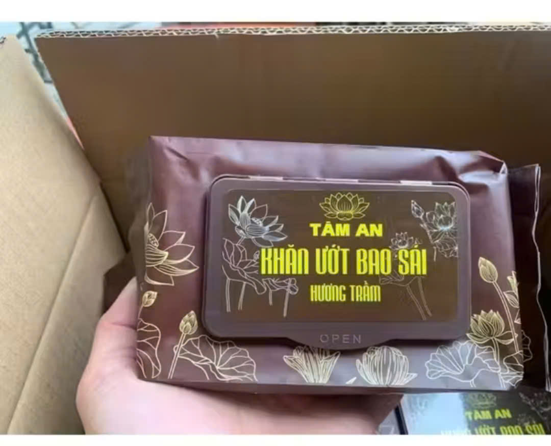 KHĂN GIẤY ƯỚT LAU BÀN THỜ BAO SÁI TÂM AN