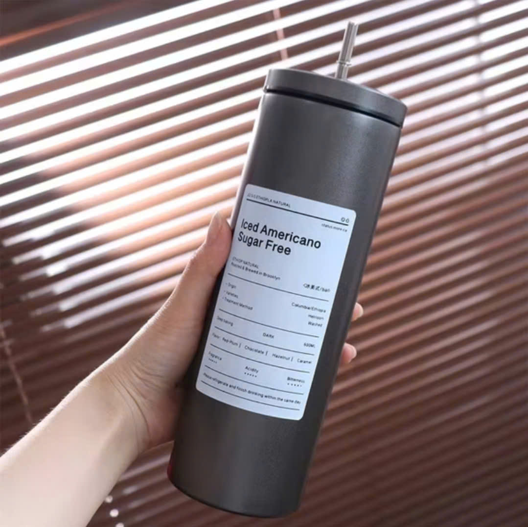 BÌNH GIỮ NHIỆT  DÁNG CAO 600ml