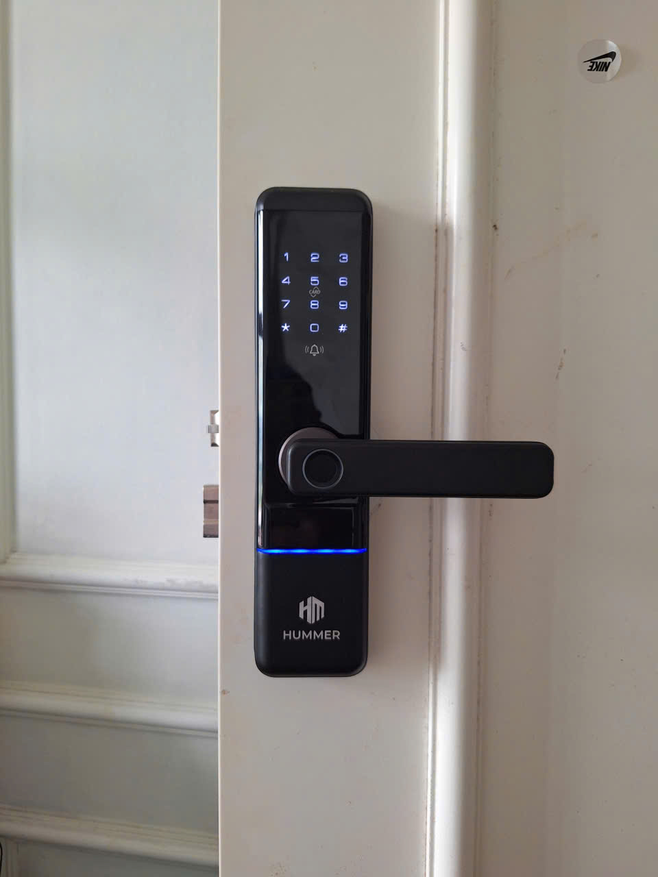 Lắp khóa vân tay Hummer HM-616 tại Ecopark