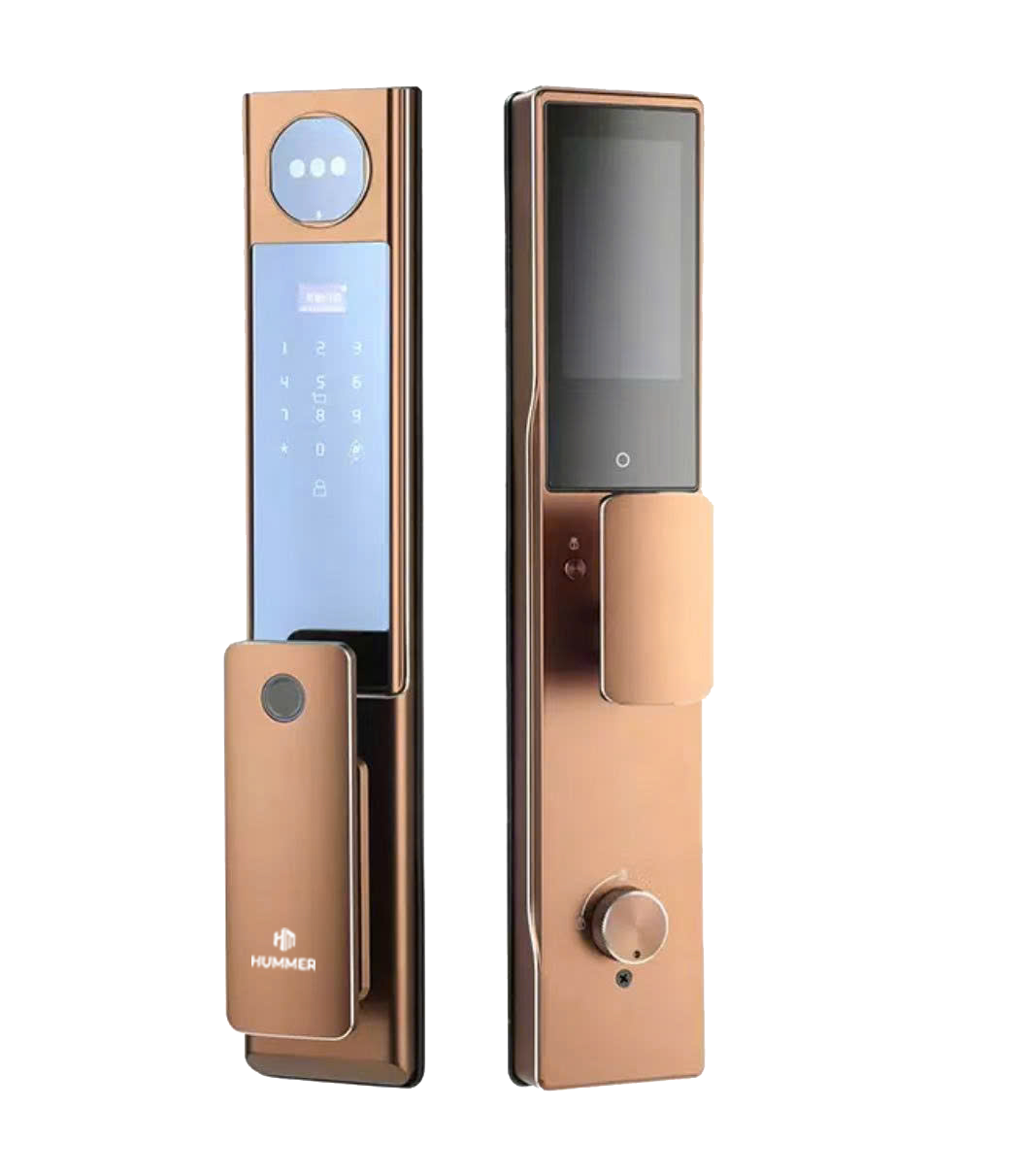 Khóa cửa vân tay HUMMER HM-899F Face ID