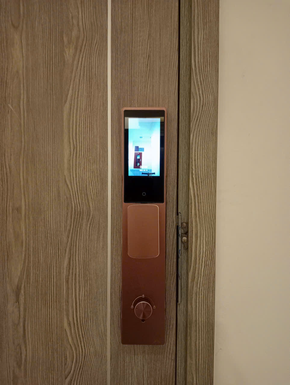 Khóa cửa vân tay HUMMER HM-899F Face ID