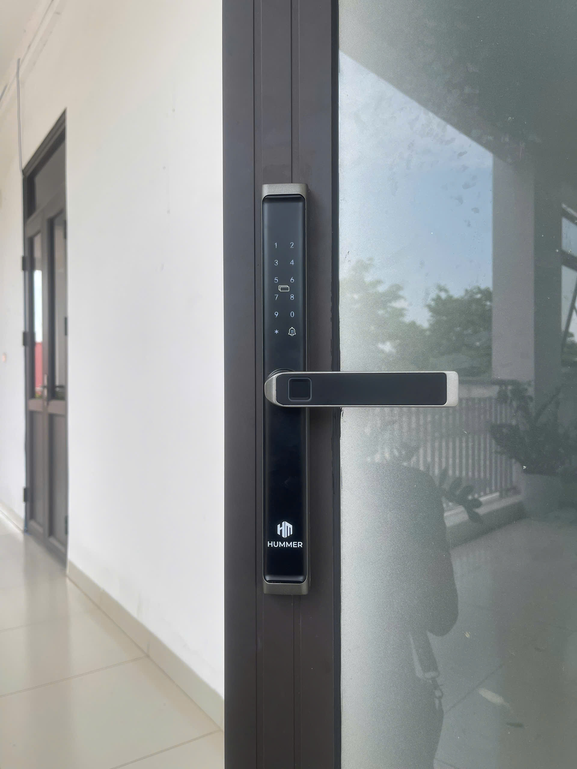 Khóa vân tay cửa nhôm HUMMER HM-5500