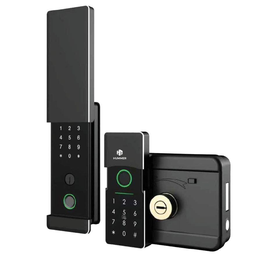 Khóa vân tay cửa cổng HUMMER HM-C2 PRO