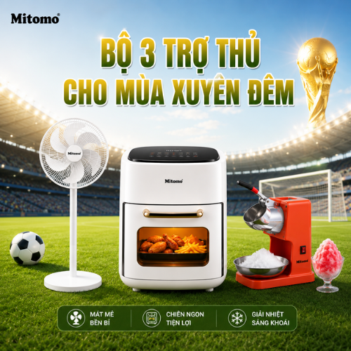 CHUẨN BỊ XEM WORLD CUP TẠI NHÀ: BỘ 3 TRỢ THỦ CHO MÙA XUYÊN ĐÊM