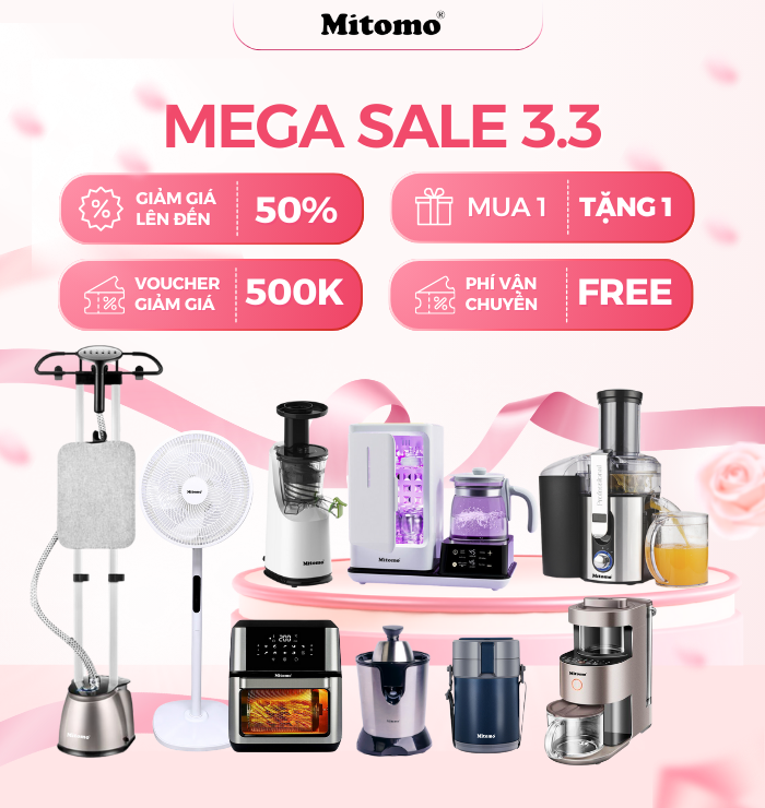 MEGA SALE 3.3 - CHỐT DEAL MITOMO THẢ GA