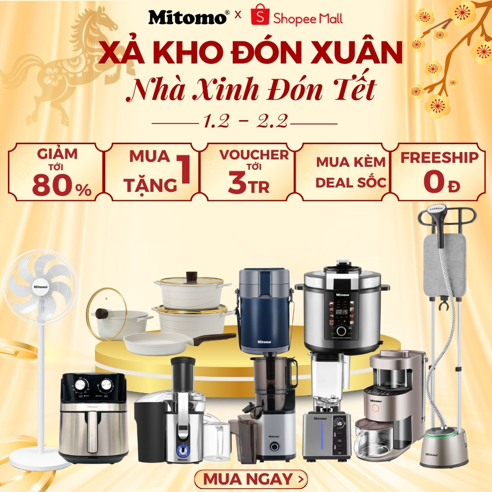CHỈ 2 NGÀY - XẢ KHO ĐÓN XUÂN – NHÀ XINH ĐÓN TẾT CÙNG MITOMO