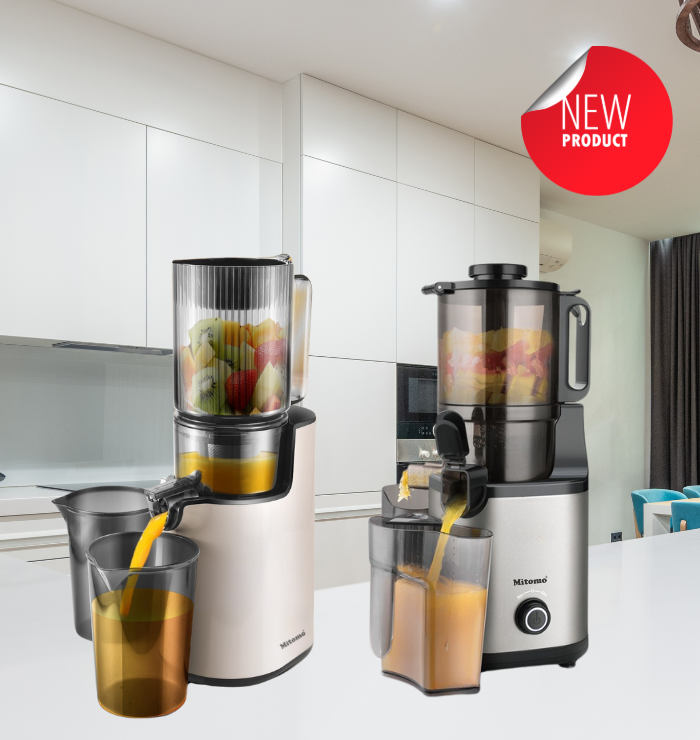 MITOMO RA MẮT DÒNG MÁY ÉP CHẬM CAO CẤP - GIẢI PHÁP ÉP SIÊU KIỆT BÃ VÀ GIỮ TRỌN DƯỠNG CHẤT TỐI ĐA