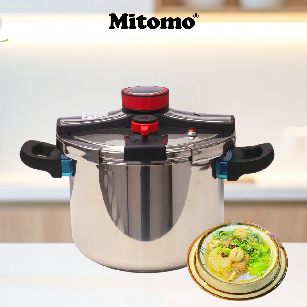 NẤU GÀ HẦM SẢ BẰNG NỒI ÁP SUẤT MITOMO – MỀM NGON, THƠM NỨC MŨI, AI CŨNG MÊ