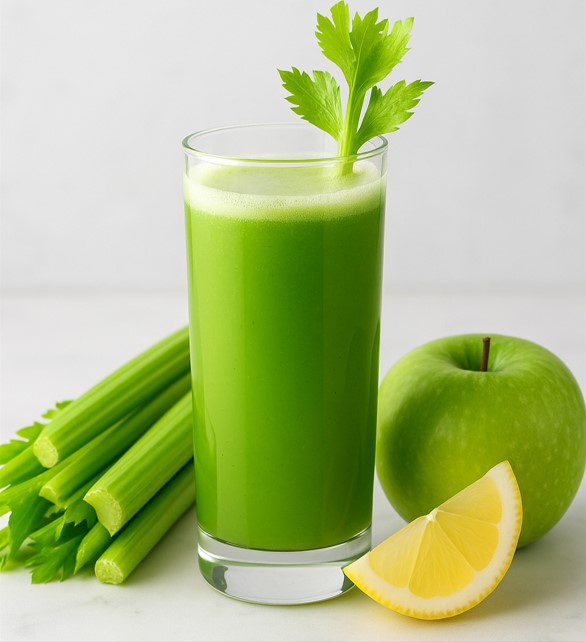 5 CÔNG THỨC NƯỚC ÉP CẦN TÂY DỄ UỐNG - THANH LỌC CƠ THỂ, DA ĐẸP, DÁNG XINH