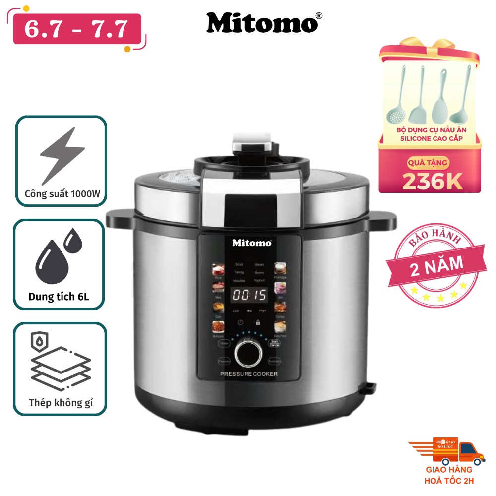 Nồi Áp Suất Điện Đa Năng Mitomo DSP KB5034