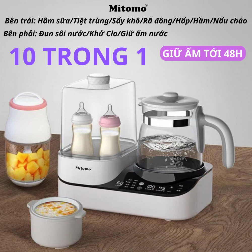 Máy đun nước hâm sữa và sấy khô tiệt trùng Mitomo MT-59