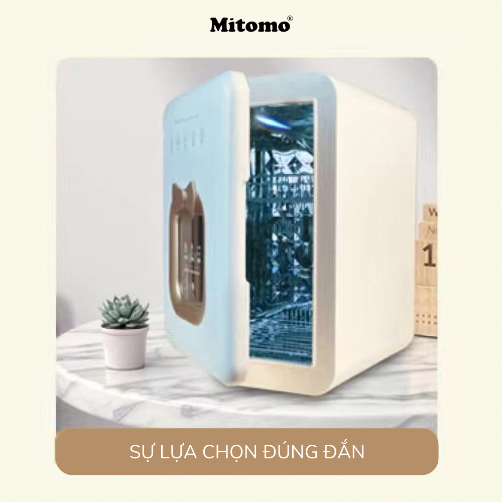 Máy sấy khô tiệt trùng đa năng cho bé Mitomo UVC-MT99W dung tích 22L