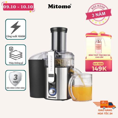 Máy Ép Trái Cây Nhanh Công Suất Cao Mitomo KJ-3057