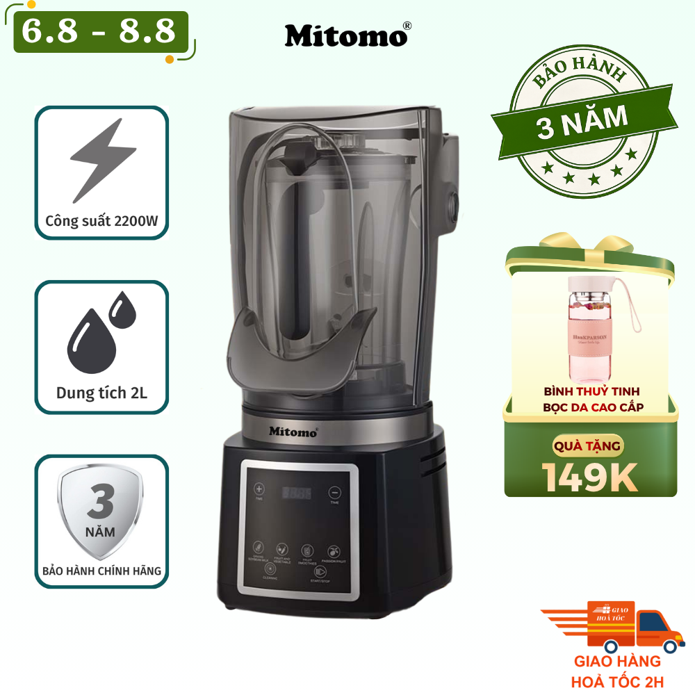 Máy xay sinh tố công nghiệp Mitomo KJ-2200