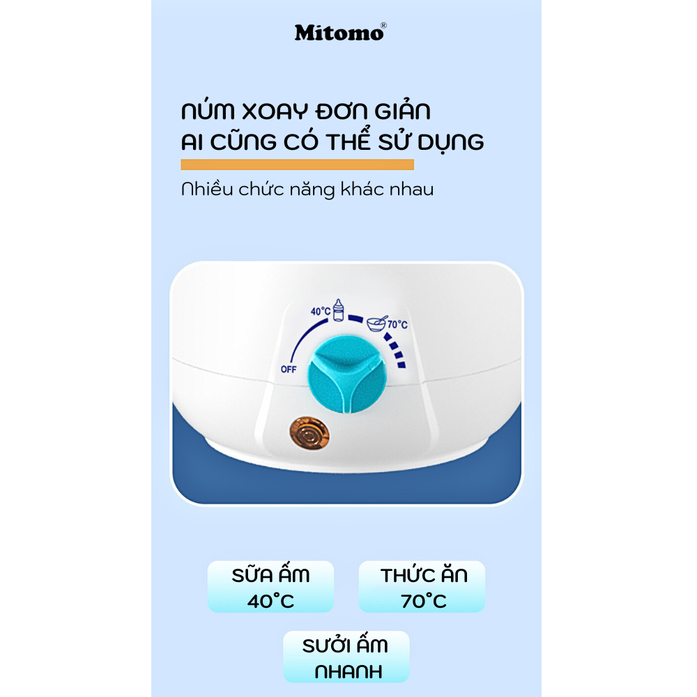 Máy hâm sữa tiệt trùng Mitomo RBN-1B