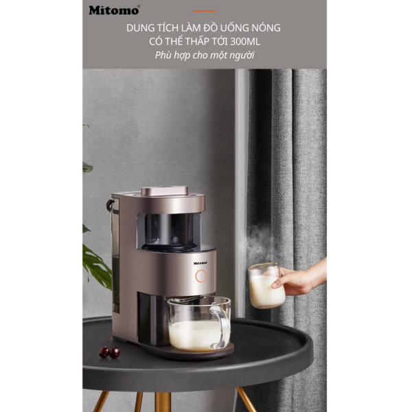 Máy làm sữa hạt tự động cao cấp Mitomo MSH-986MAX