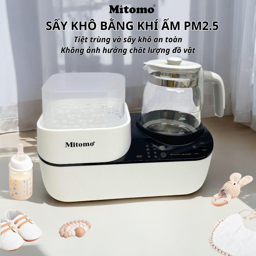 Máy đun nước hâm sữa và sấy khô tiệt trùng Mitomo MT-59