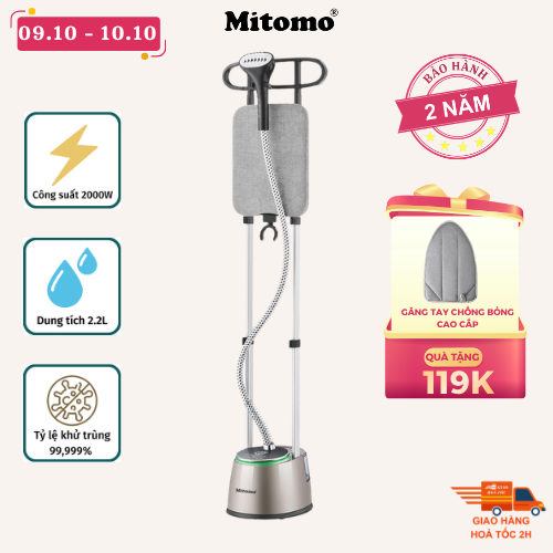 Bàn là hơi nước đứng cao cấp Mitomo GC-899 Neo