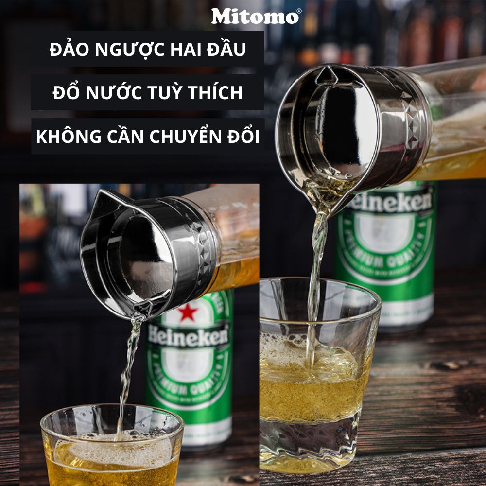 Bình đựng nước ép cao cấp Mitomo dung tích 1000ml