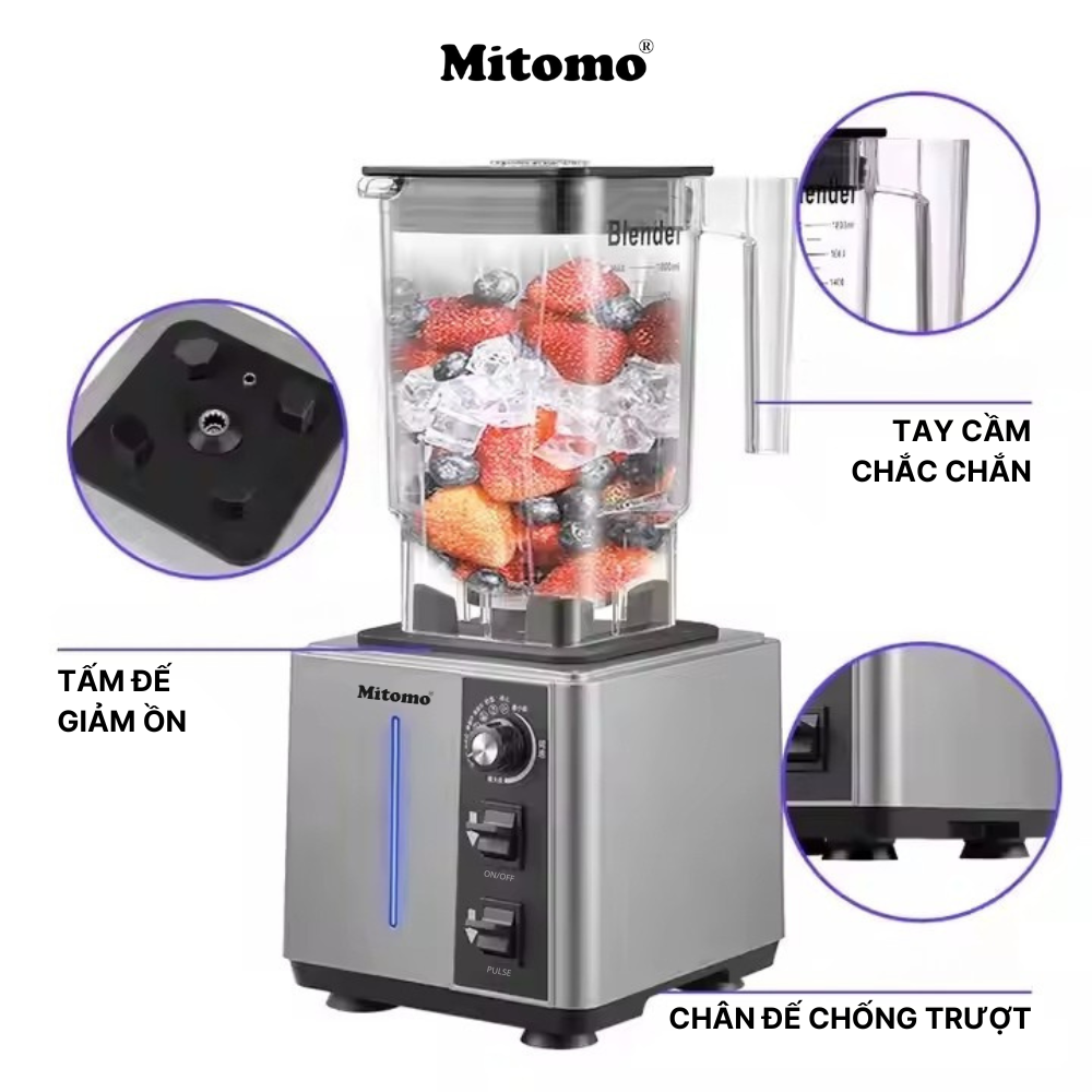 Máy xay sinh tố chuyên dụng Mitomo KD-1800