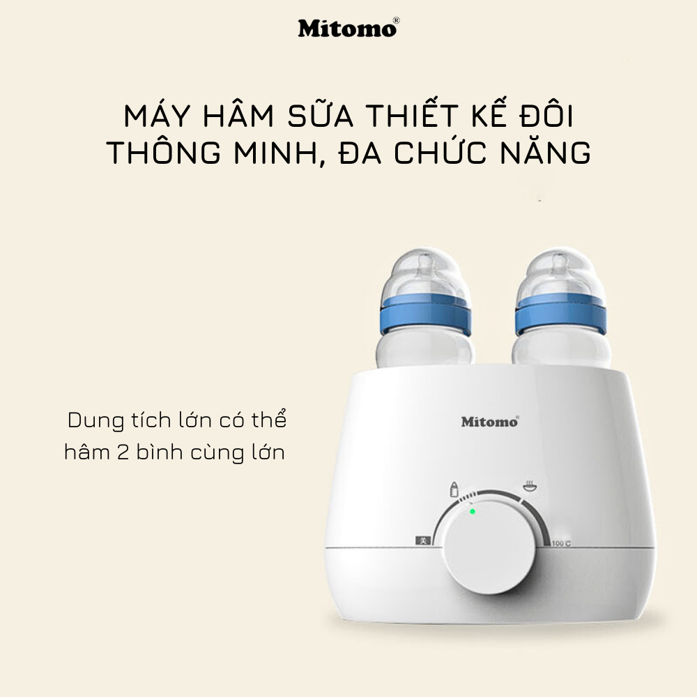 Máy hâm sữa tiệt trùng đa năng Mitomo RBN-1001