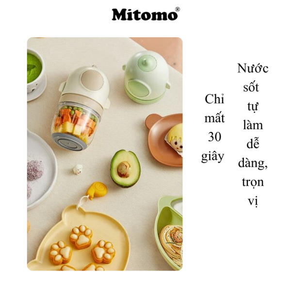 Máy Xay Ăn Dặm, Xay Thực Phẩm Đa Năng Mitomo MT-350