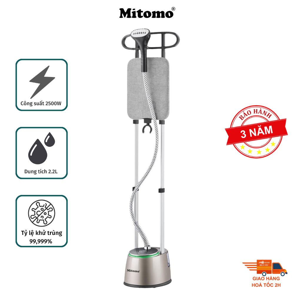 Bàn là hơi nước đứng cao cấp Mitomo GC-899 Neo
