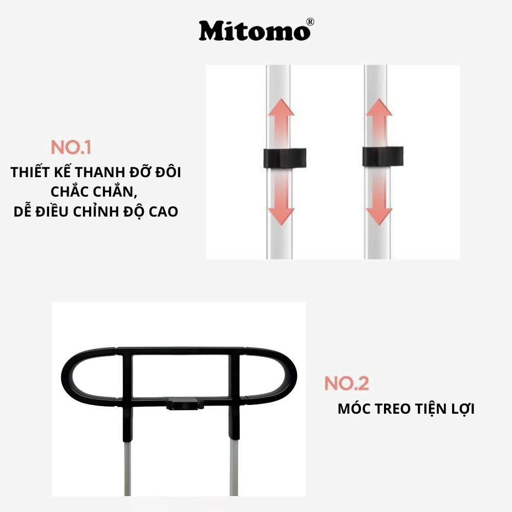 Bàn là hơi nước đứng cao cấp Mitomo GC-899 Neo