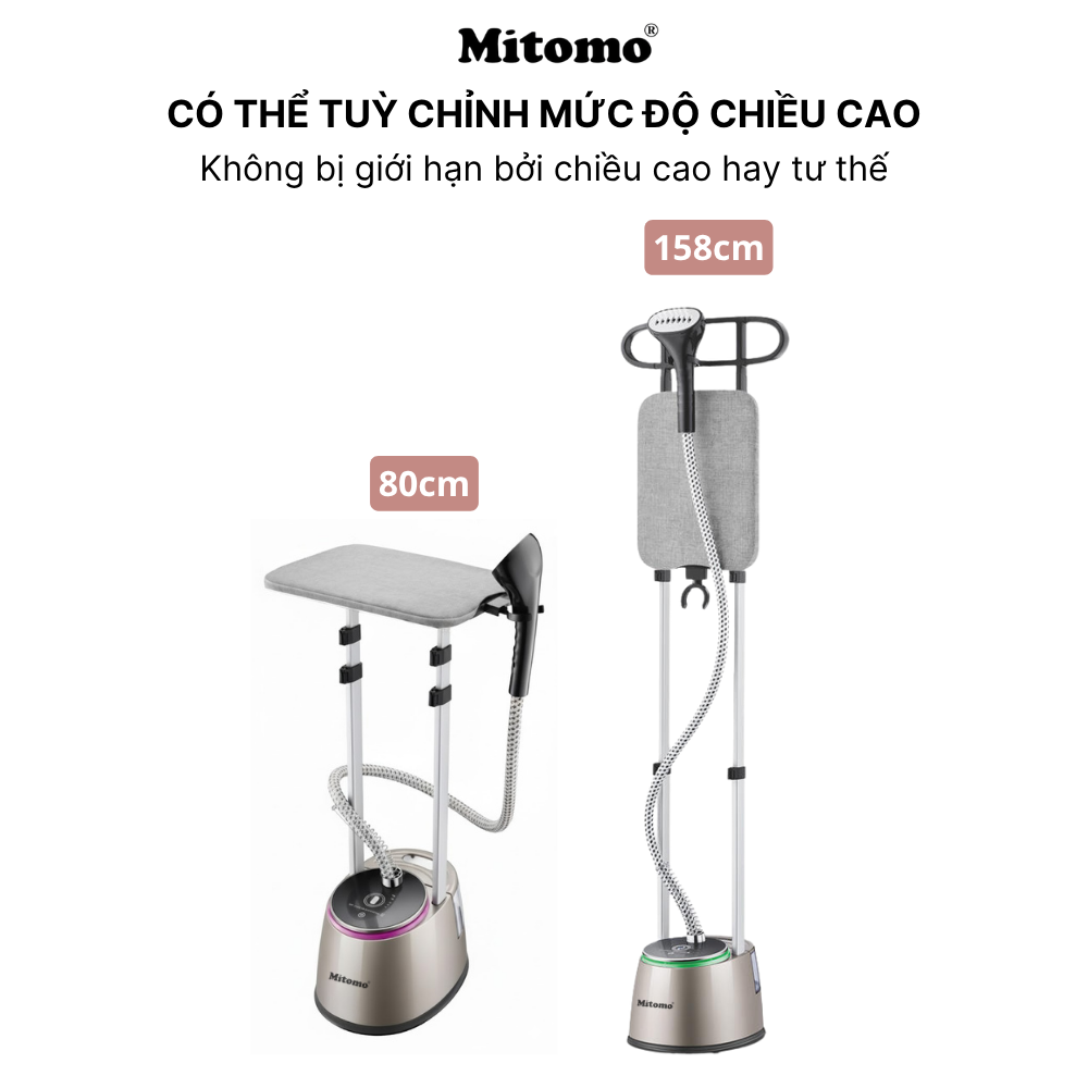 Bàn là hơi nước đứng cao cấp Mitomo GC-899 Neo