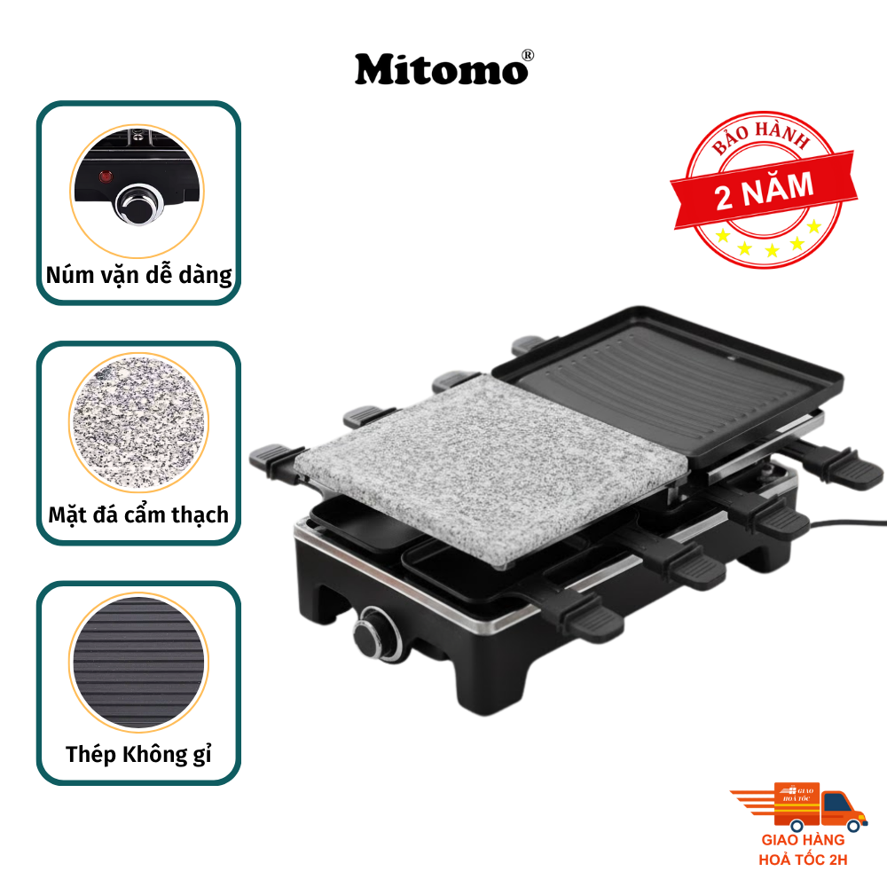 Bếp Nướng Điện Không Khói 2 Tầng Mitomo KB-1084U