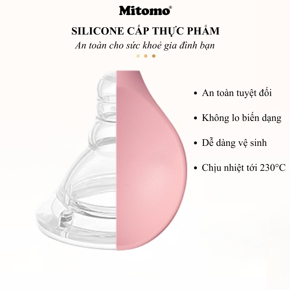 Bộ dụng cụ nấu ăn 7 món bằng silicone chịu nhiệt cao Mitomo