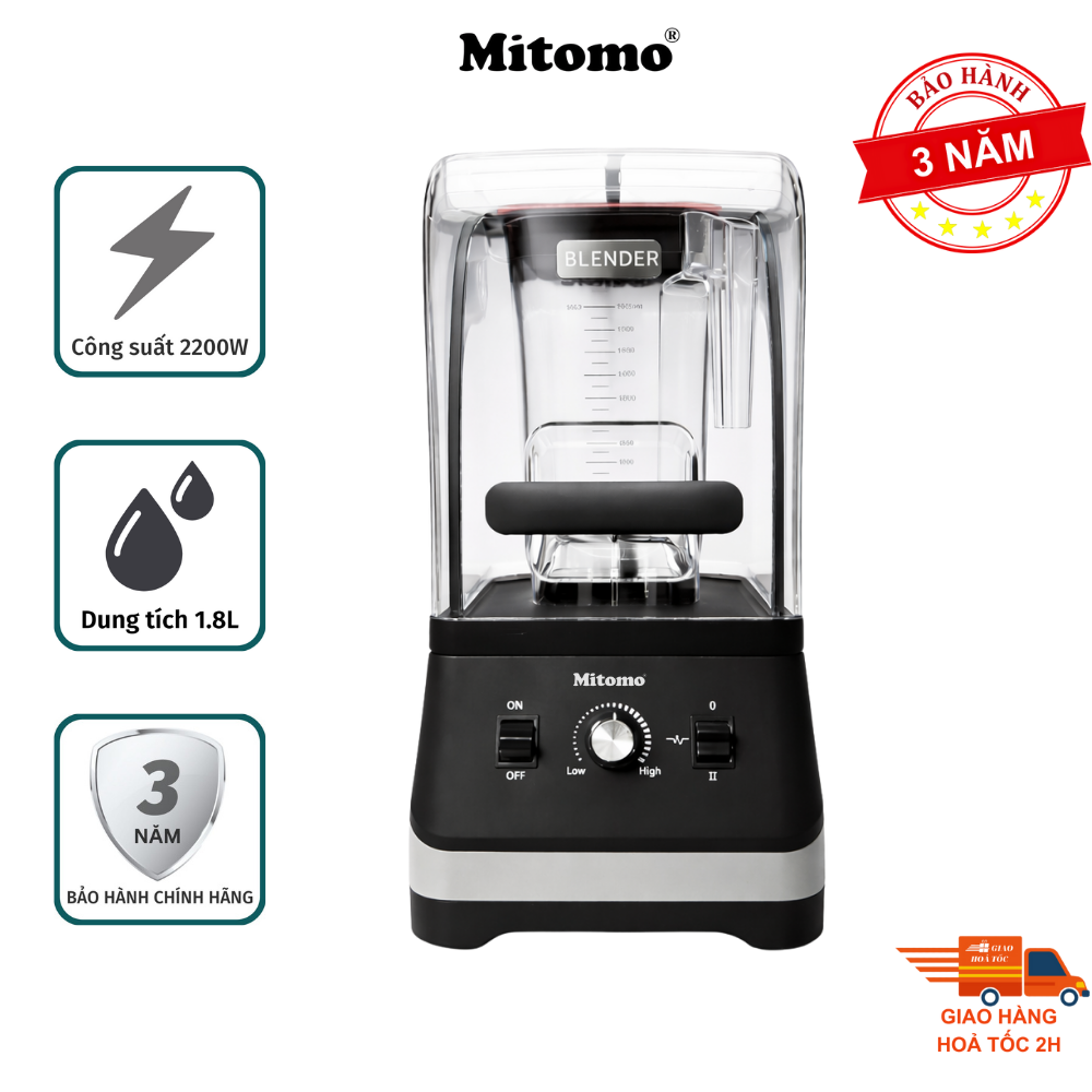 Máy Xay Sinh Tố Công Nghiệp Cao Cấp Mitomo ANS-25801