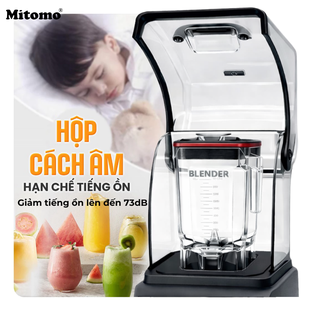 Máy Xay Sinh Tố Công Nghiệp Cao Cấp Mitomo ANS-25801