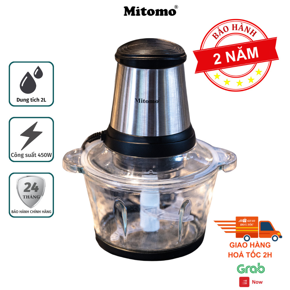 Máy Xay Thịt 2 Lưỡi Dao Kép Mitomo MT450