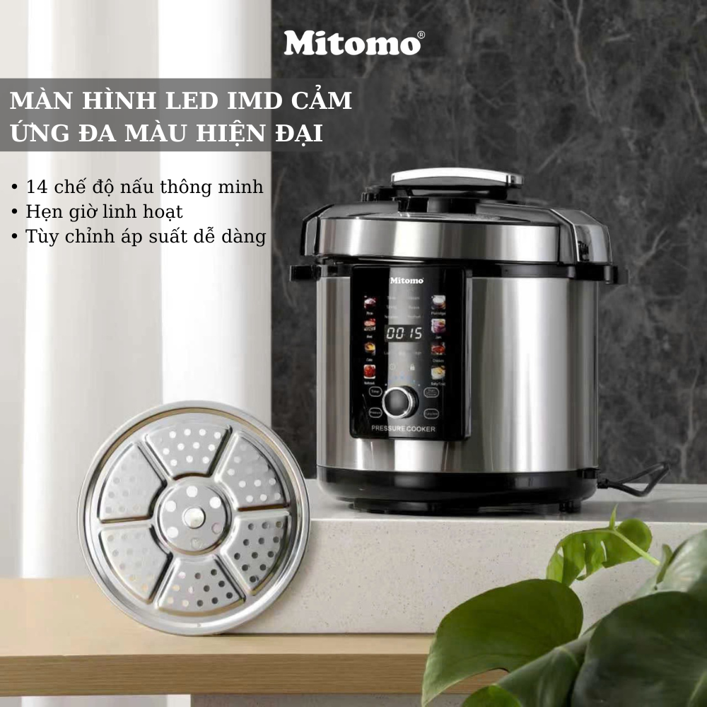Nồi Áp Suất Điện Đa Năng Mitomo DSP KB5034