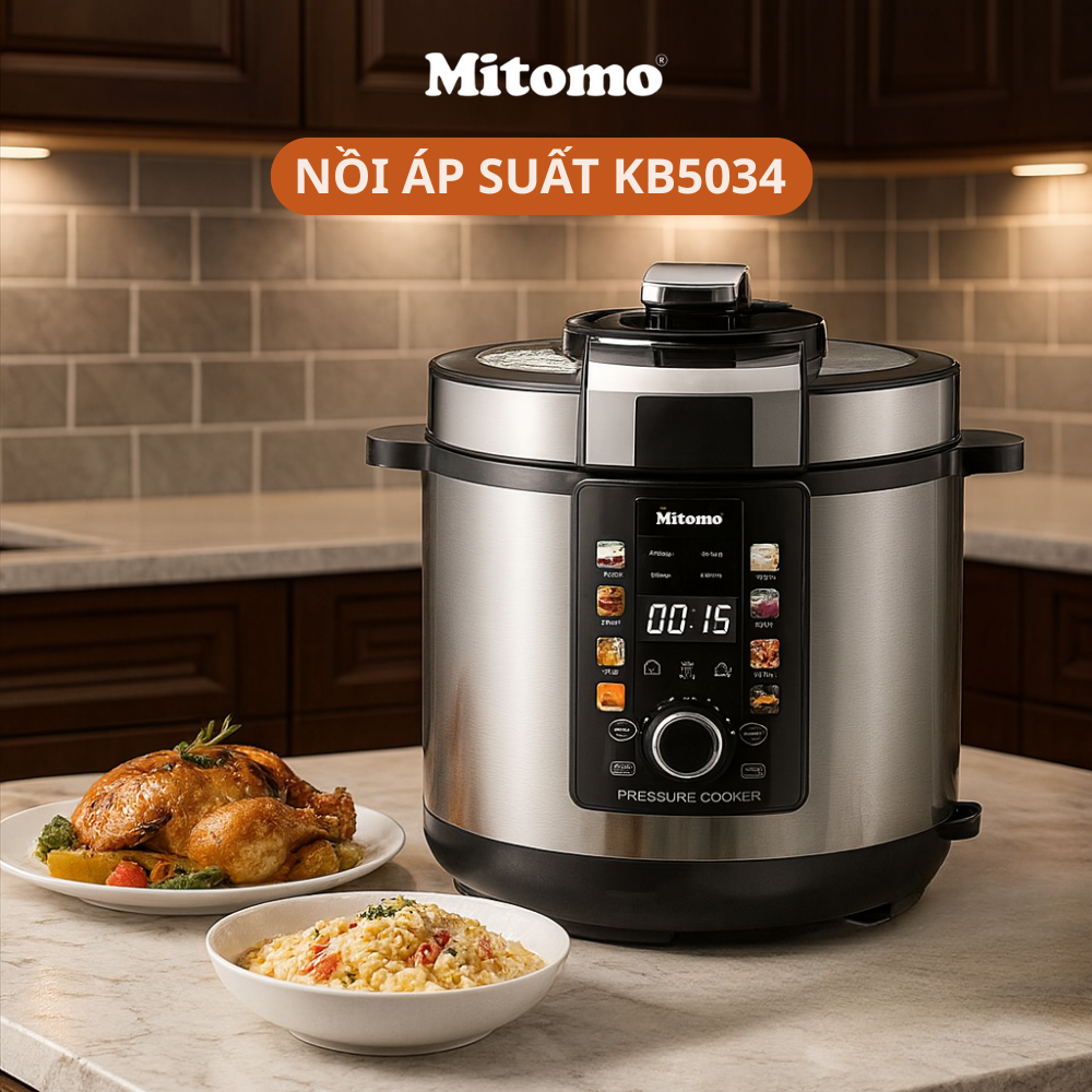 Nồi Áp Suất Điện Đa Năng Mitomo DSP KB5034