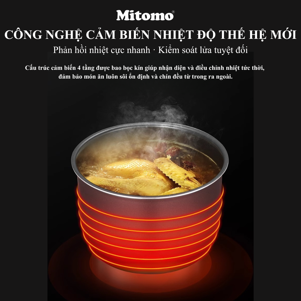 Nồi Áp Suất Điện Đa Năng Mitomo DSP KB5034