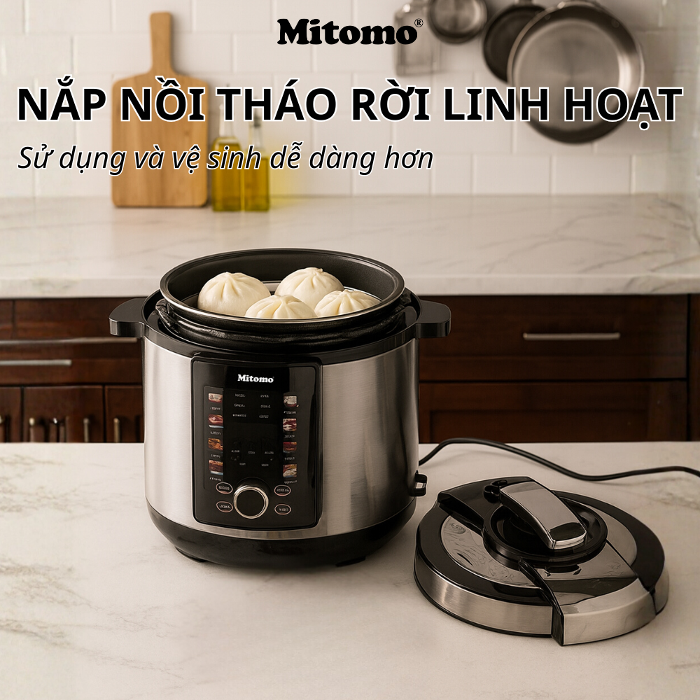 Nồi Áp Suất Điện Đa Năng Mitomo DSP KB5034