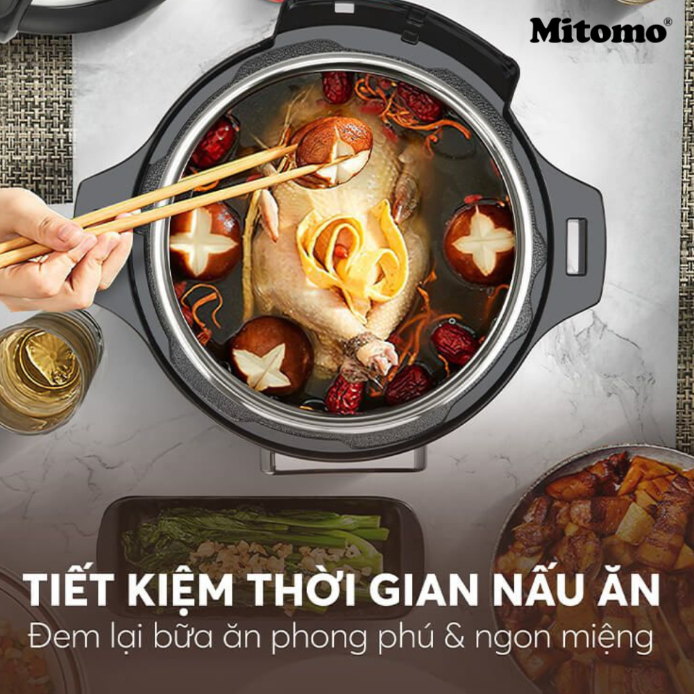 Nồi Áp Suất Điện Đa Năng Mitomo DSP KB5034
