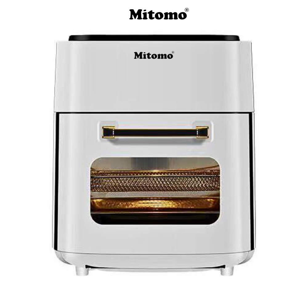 Nồi chiên không dầu điện tử Mitomo MTD-AF15, dung tích 15L Màu Trắng