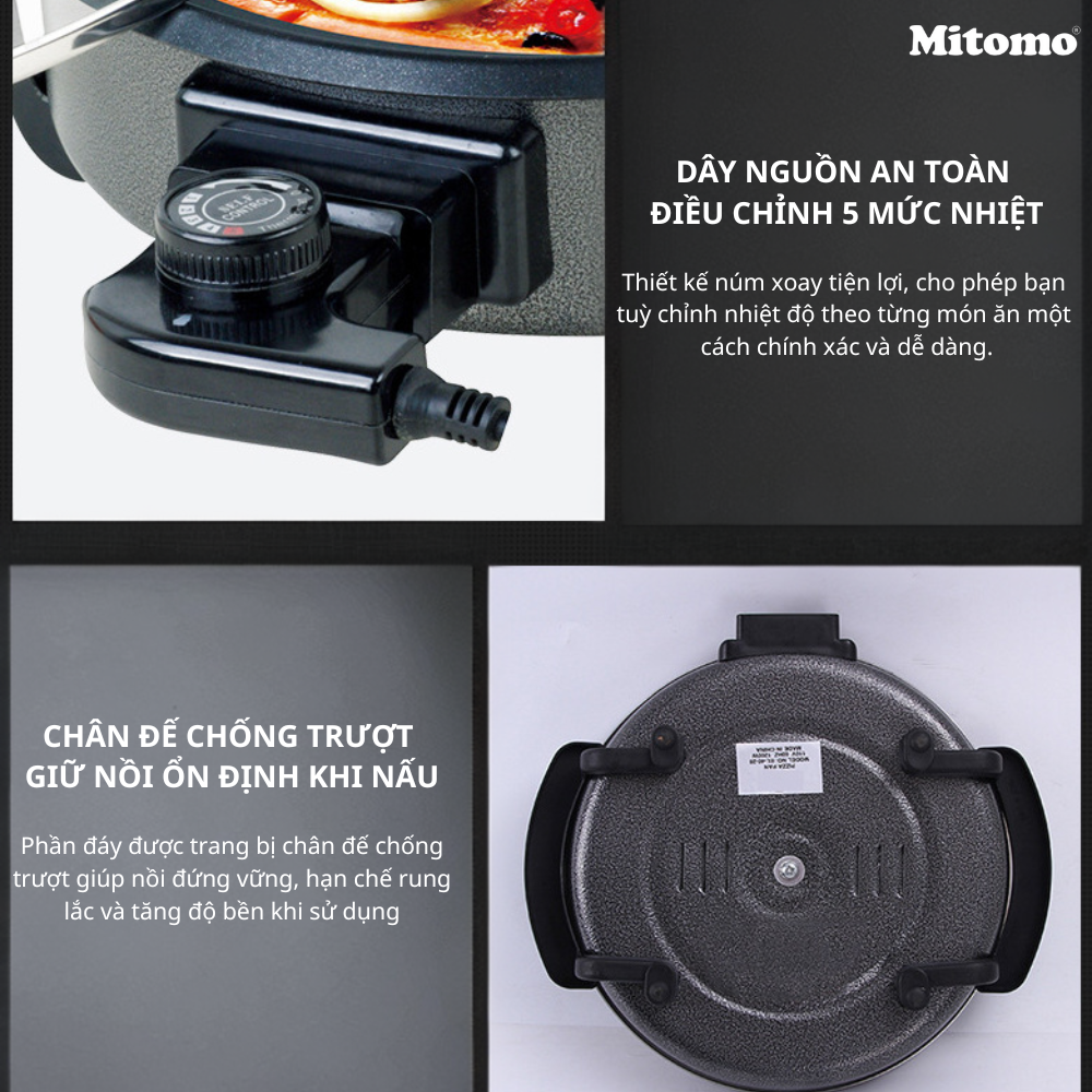 Nồi Lẩu Điện Đa Năng Mitomo DSP KC3030A