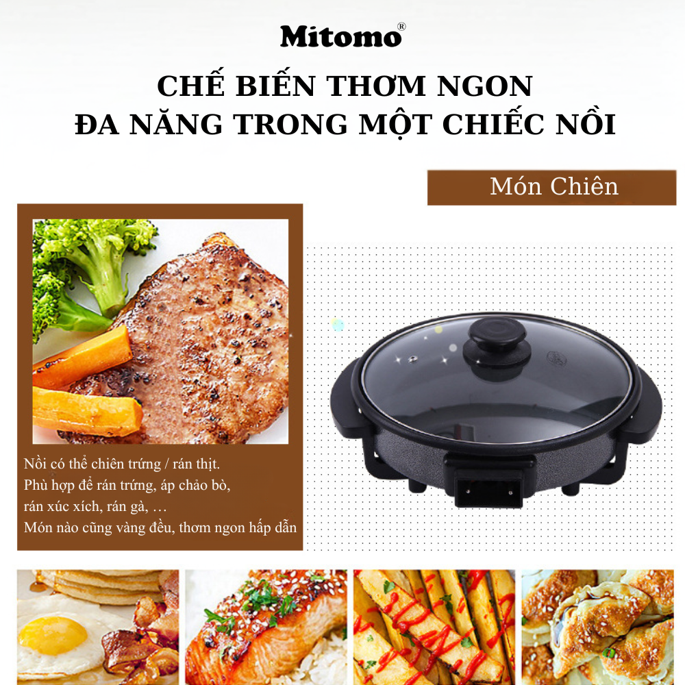 Nồi Lẩu Điện Đa Năng Mitomo DSP KC3030A