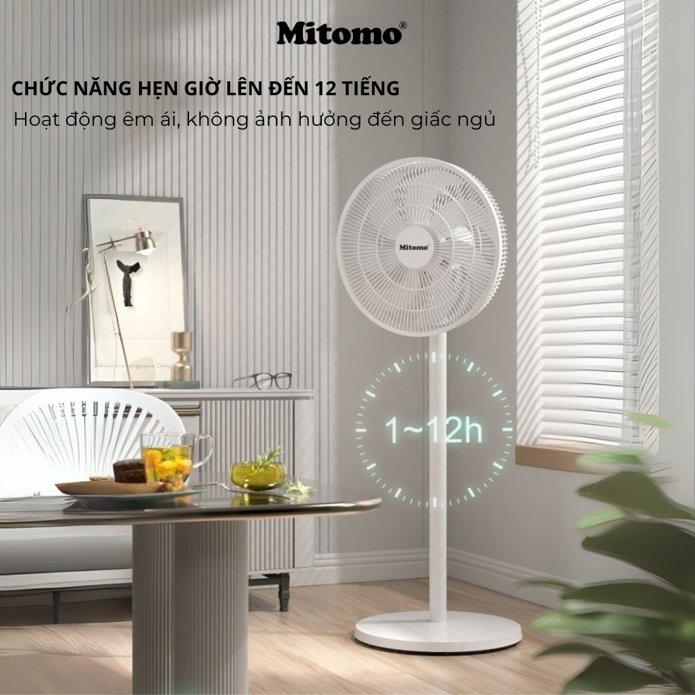 Quạt Đứng Điện Tử Cao Cấp Mitomo FCE-60AE Max