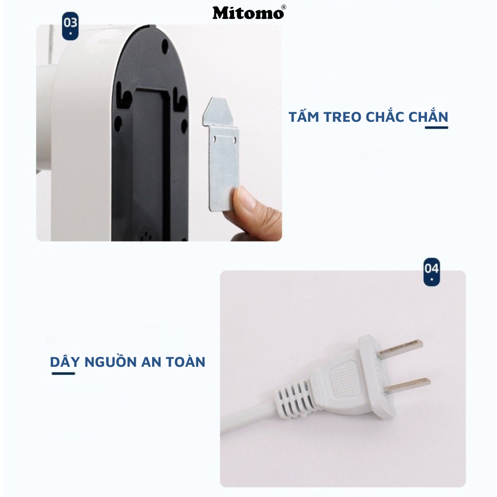 Quạt treo tường điện tử Mitomo FTT-60AEC-D39