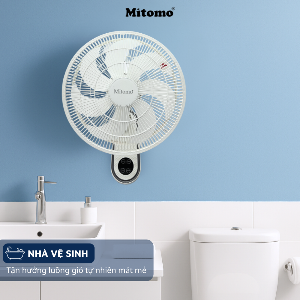 Quạt treo tường điện tử Mitomo FTT-60AEC-D39W