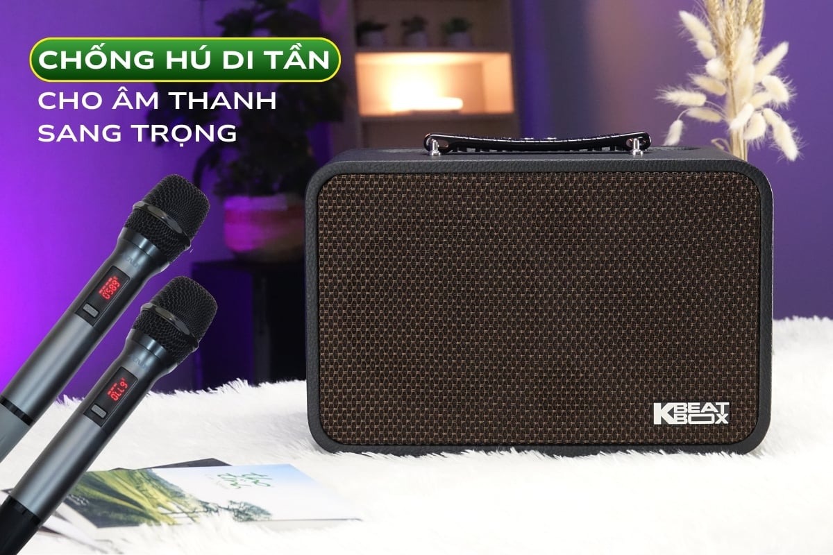 chống hú di tần của Loa ACNOS SONCAMEDIA CS160 PRO